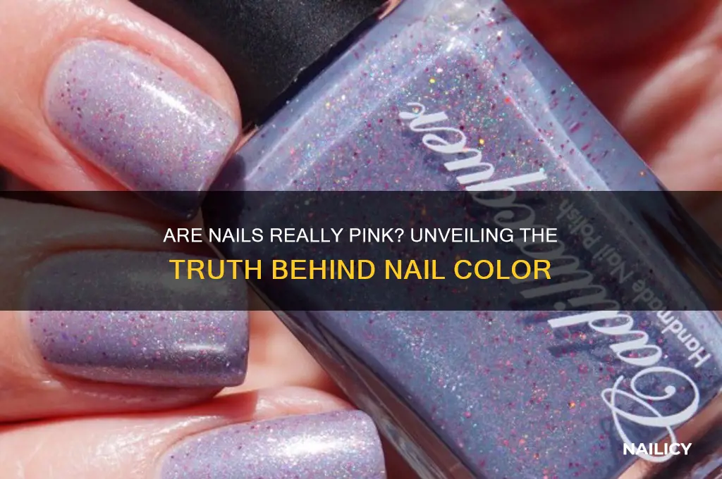 are nails really pink