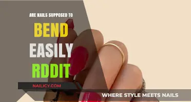 Are Nails Supposed to Bend Easily? Reddit Users Weigh In