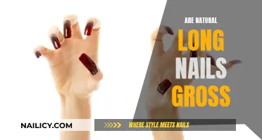 Natural Long Nails: Beauty or Gross?