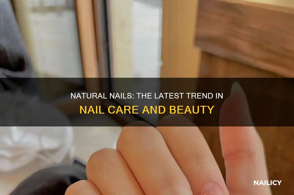 are natural nails trending