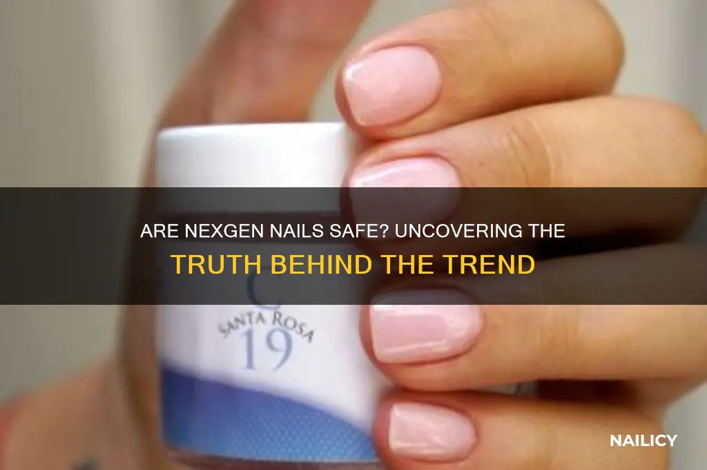 are nexgen nails safe