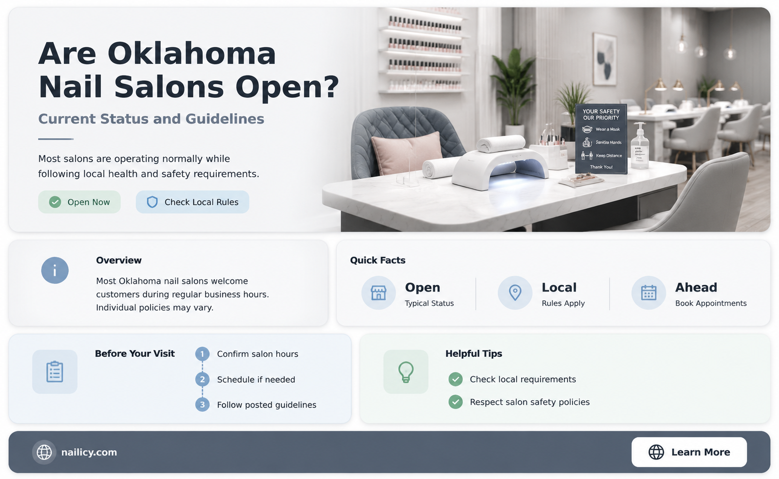are nail salons in oklahoma open