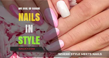 Oval vs. Square Nails: Which Shape is Trending in Style?