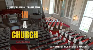 Are Church Pews Typically Nailed Down? Exploring Common Practices