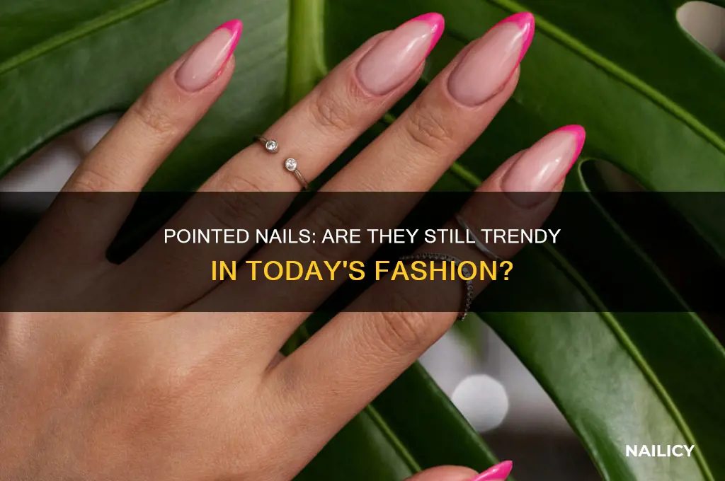 are pointed nails in style