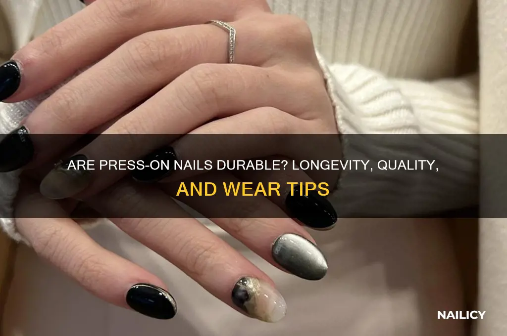 are press on nails durable