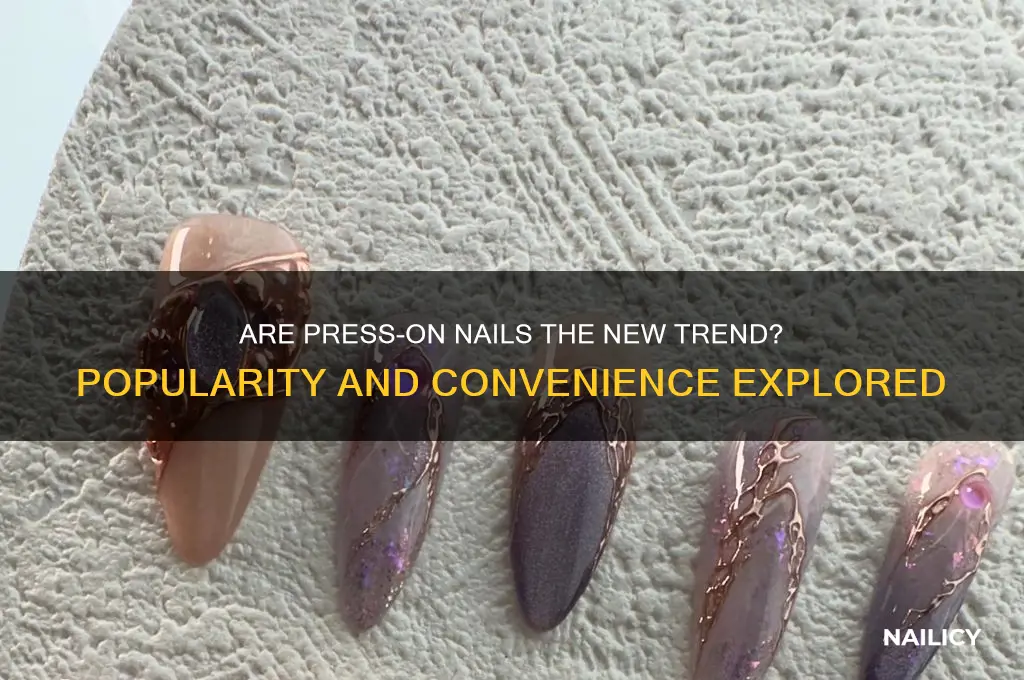 are press on nails popular