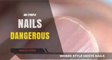 Are Purple Nails Safe? Uncovering Potential Risks and Health Concerns