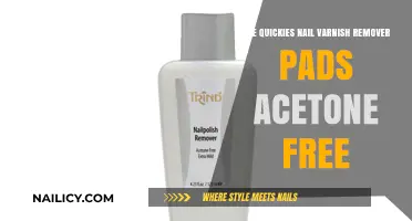 Quickies Nail Varnish Remover Pads: Acetone-Free Solution
