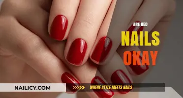 Are Red Nails Okay? Debunking Myths and Embracing Bold Choices