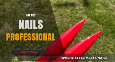 Red Nails in the Workplace: Professional or Too Bold?