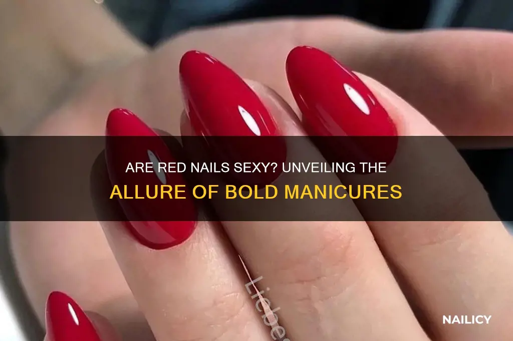 are red nails sexy