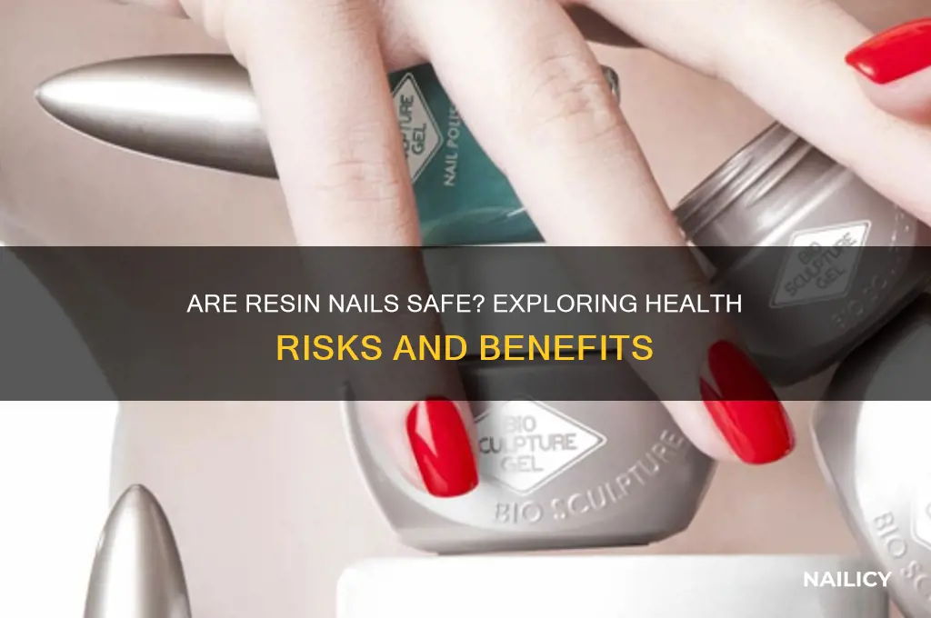 are resin nails safe