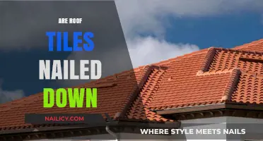 Are Roof Tiles Nailed Down? Understanding Tile Installation Methods