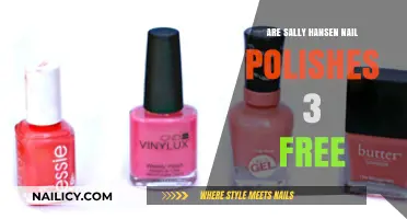 Sally Hansen Nail Polishes: Are They 3-Free? Find Out Now!