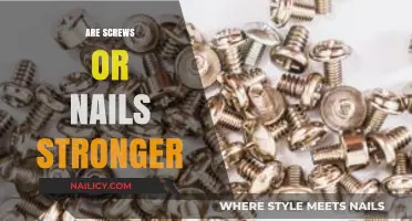 Screws vs. Nails: Which Fastener Offers Superior Strength for Projects?
