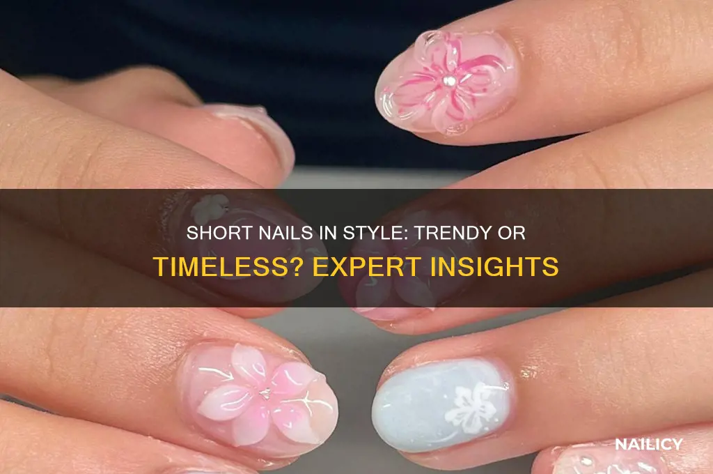 are short nails in style