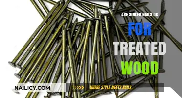 Using Sinker Nails for Treated Wood: Best Practices and Durability