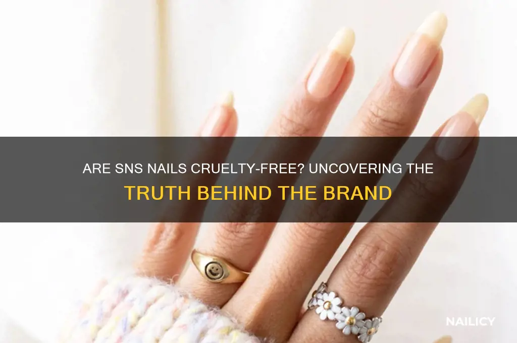 are sns nails cruelty free