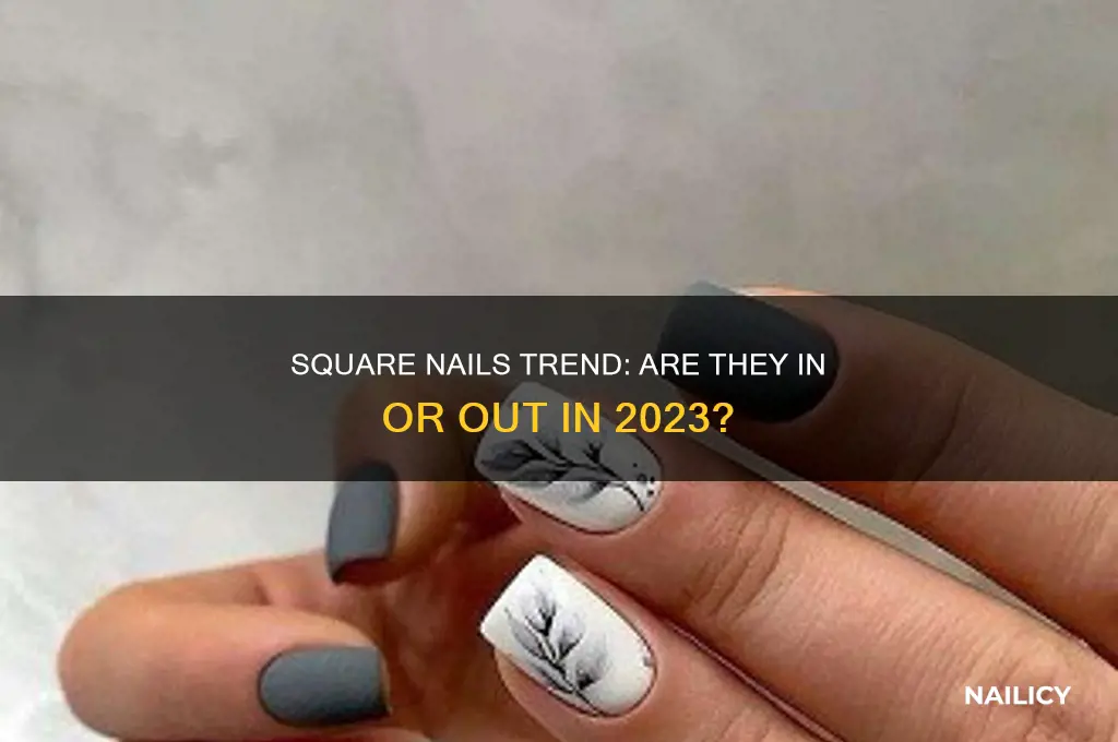 are square nails in