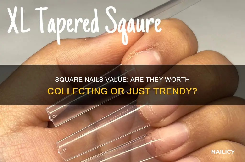 are square nails worth anything