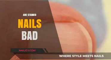 Are Stained Nails Harmful? Uncovering the Truth Behind Discolored Nails
