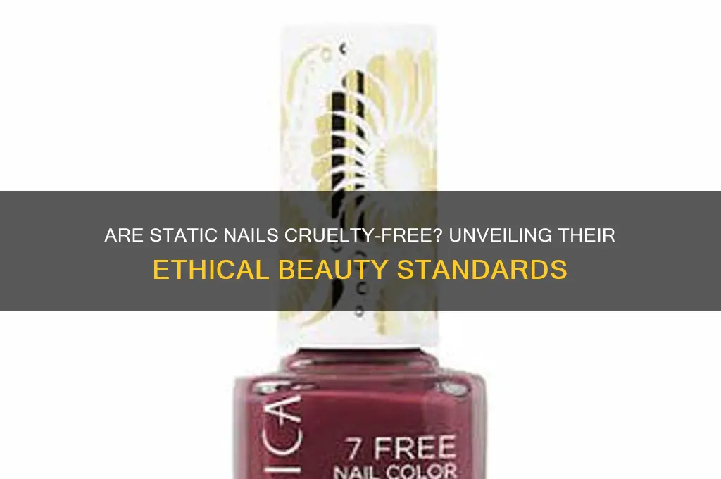 are static nails cruelty free