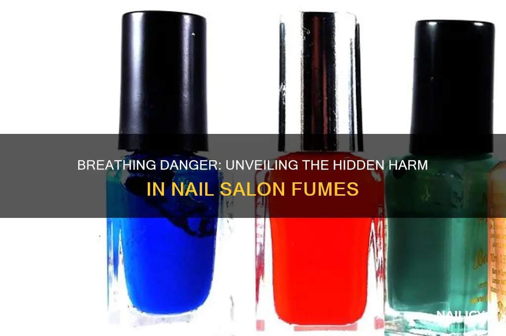 are the fumes in a nail salon harmful
