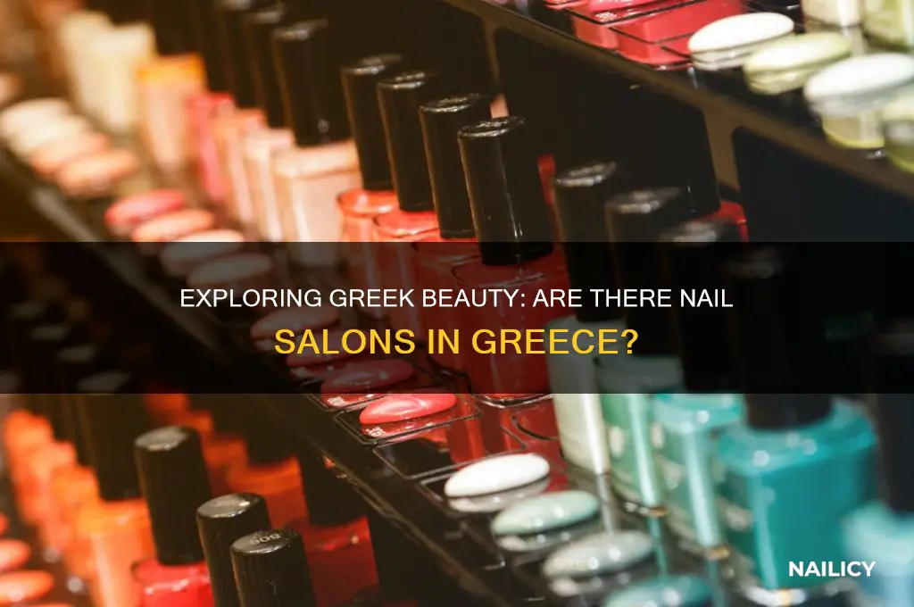 are their nail salons in greece