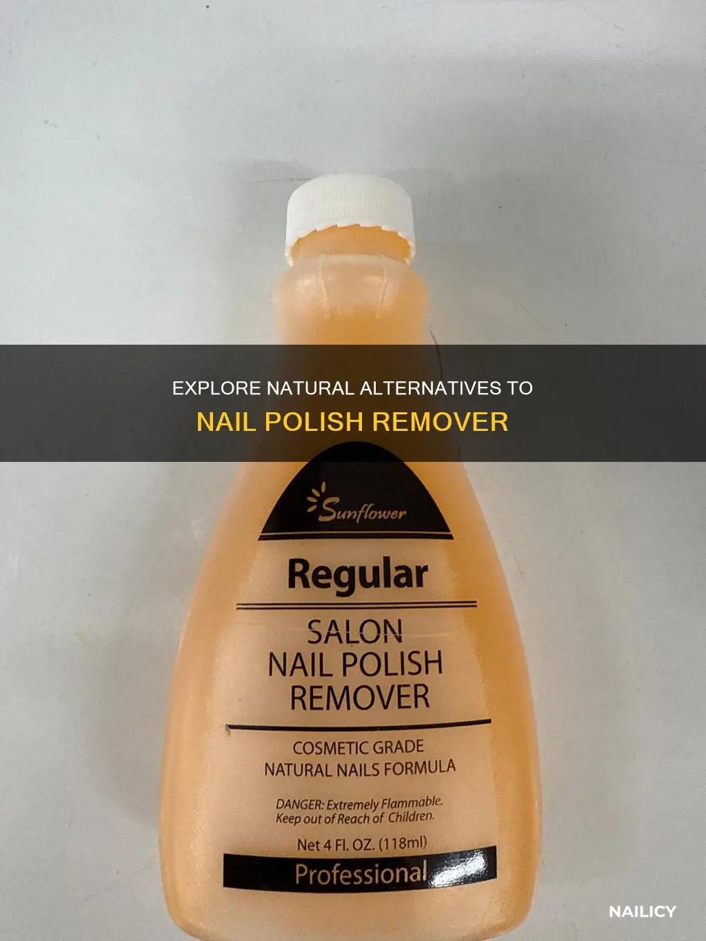 are there any alternatives to nail polish remover