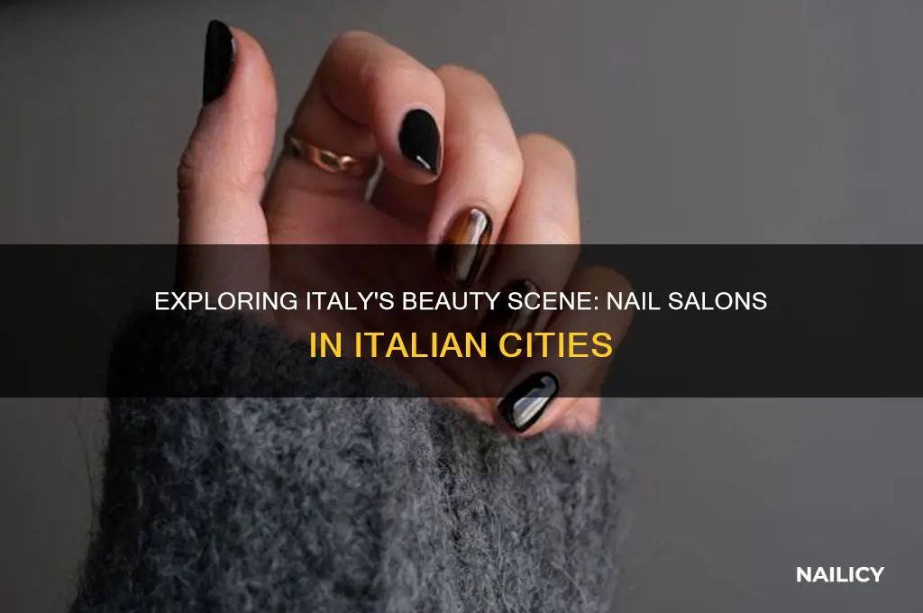 are there nail salons in italy