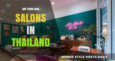 Exploring Thailand's Nail Salon Scene: Availability and Popular Services