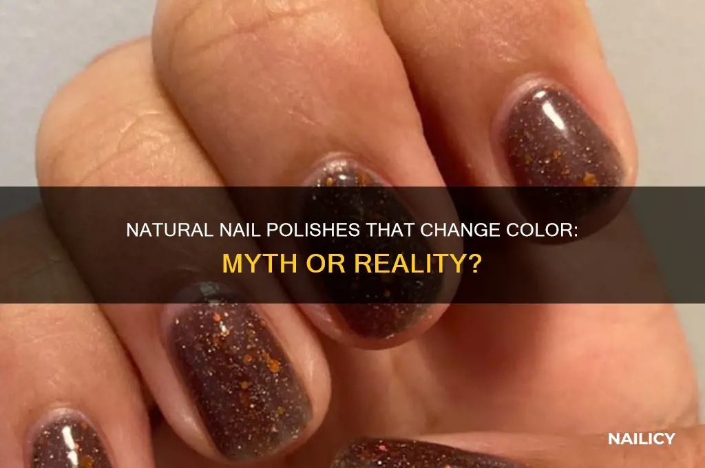 are there natural nail polishes that change color