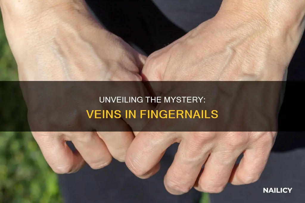 are there veins in your finger nails