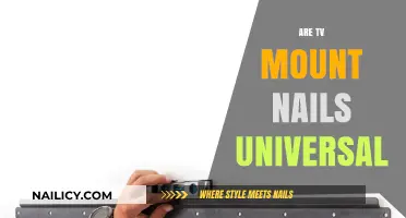 Are TV Mount Nails Universal? A Comprehensive Guide for Installation