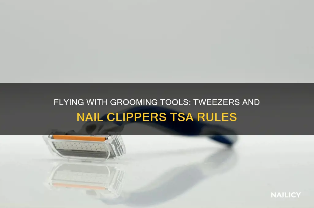 are tweezers and nail clippers allowed on planes