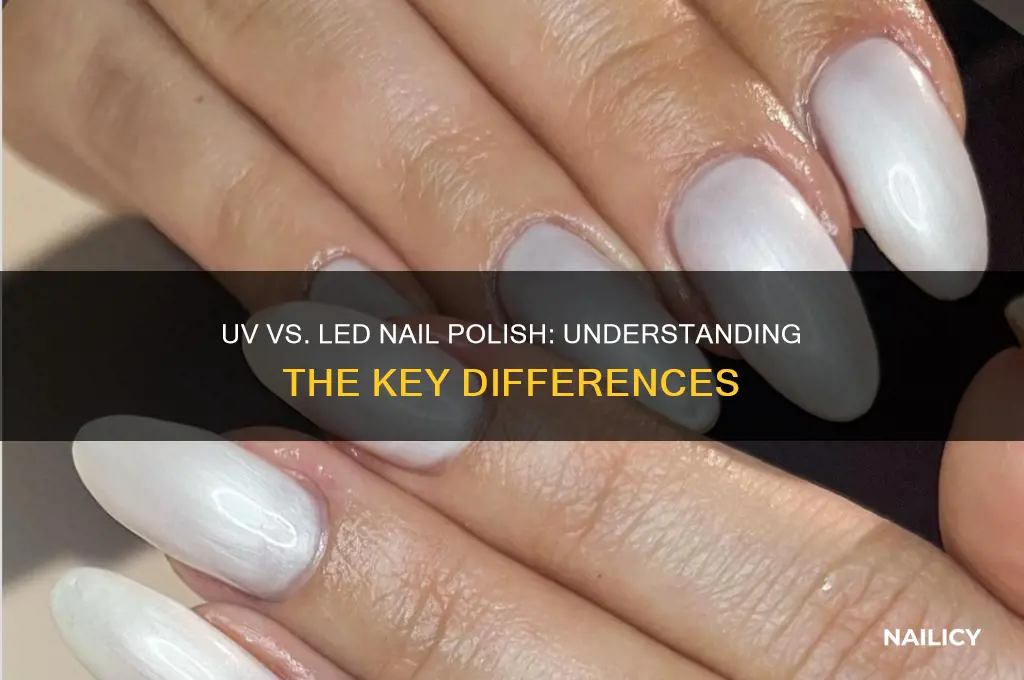 are uv and led nail polish the same