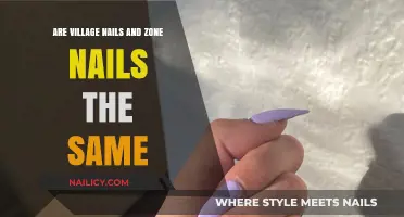 Village Nails vs. Zone Nails: Uncovering the Differences and Similarities