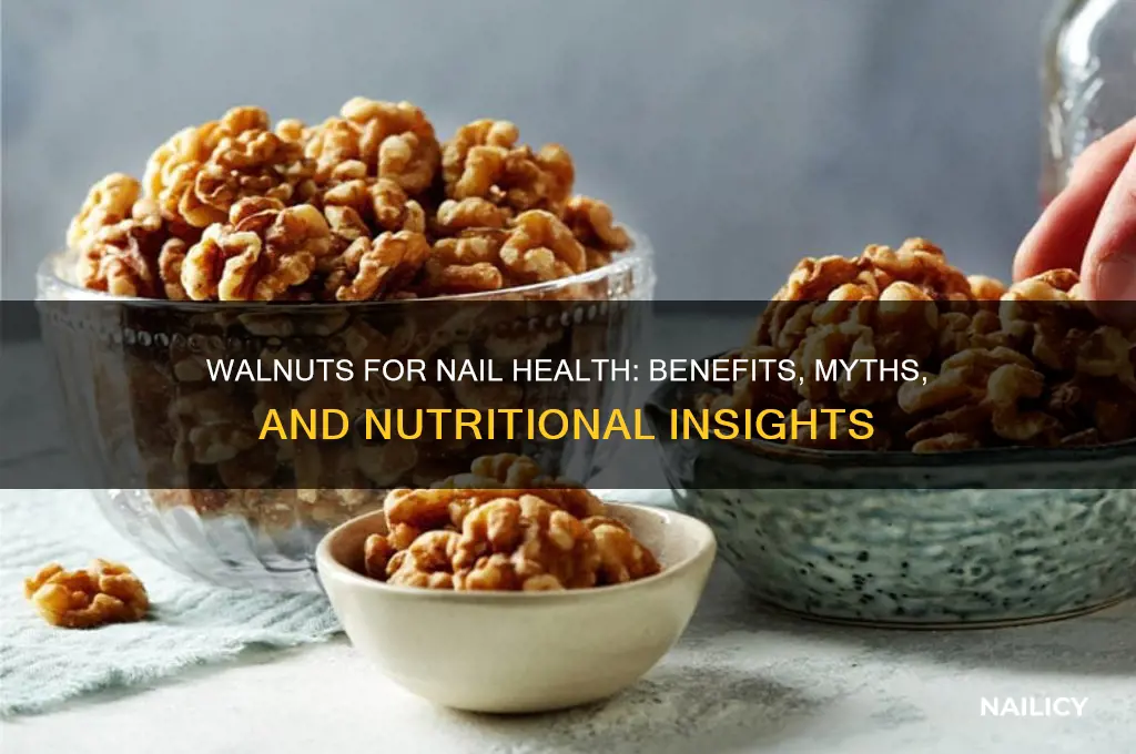 are wallnuts health for nails
