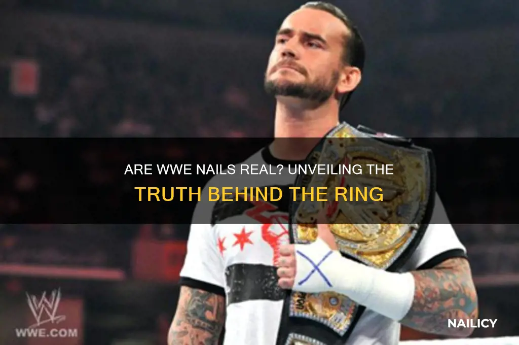 are wwe nails real