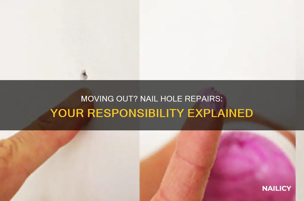 are you responsible for nail holes when moving