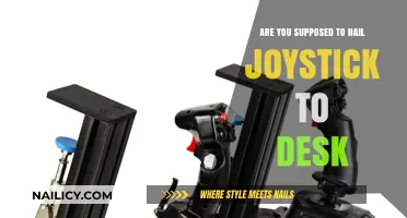 Should You Nail Your Joystick to Your Desk? Pros and Cons