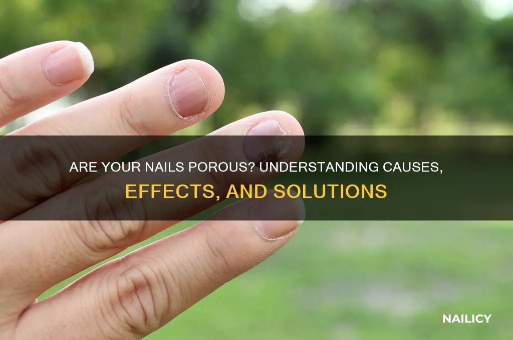 are your nails porous