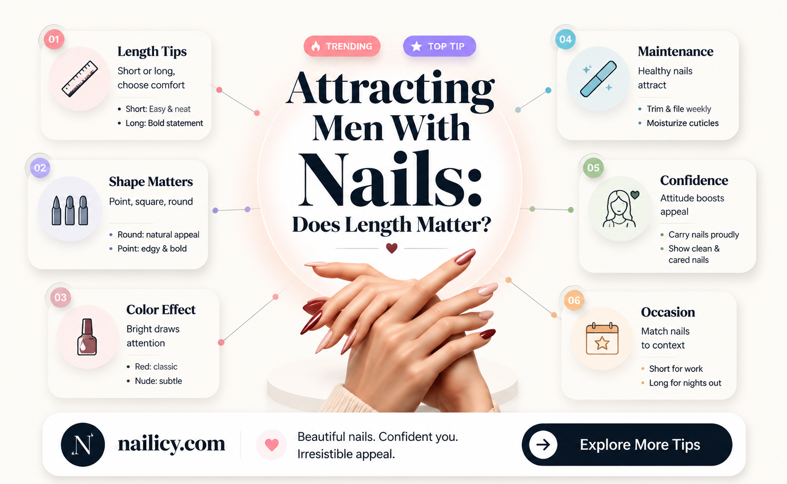 are guys attrascted to longer nails