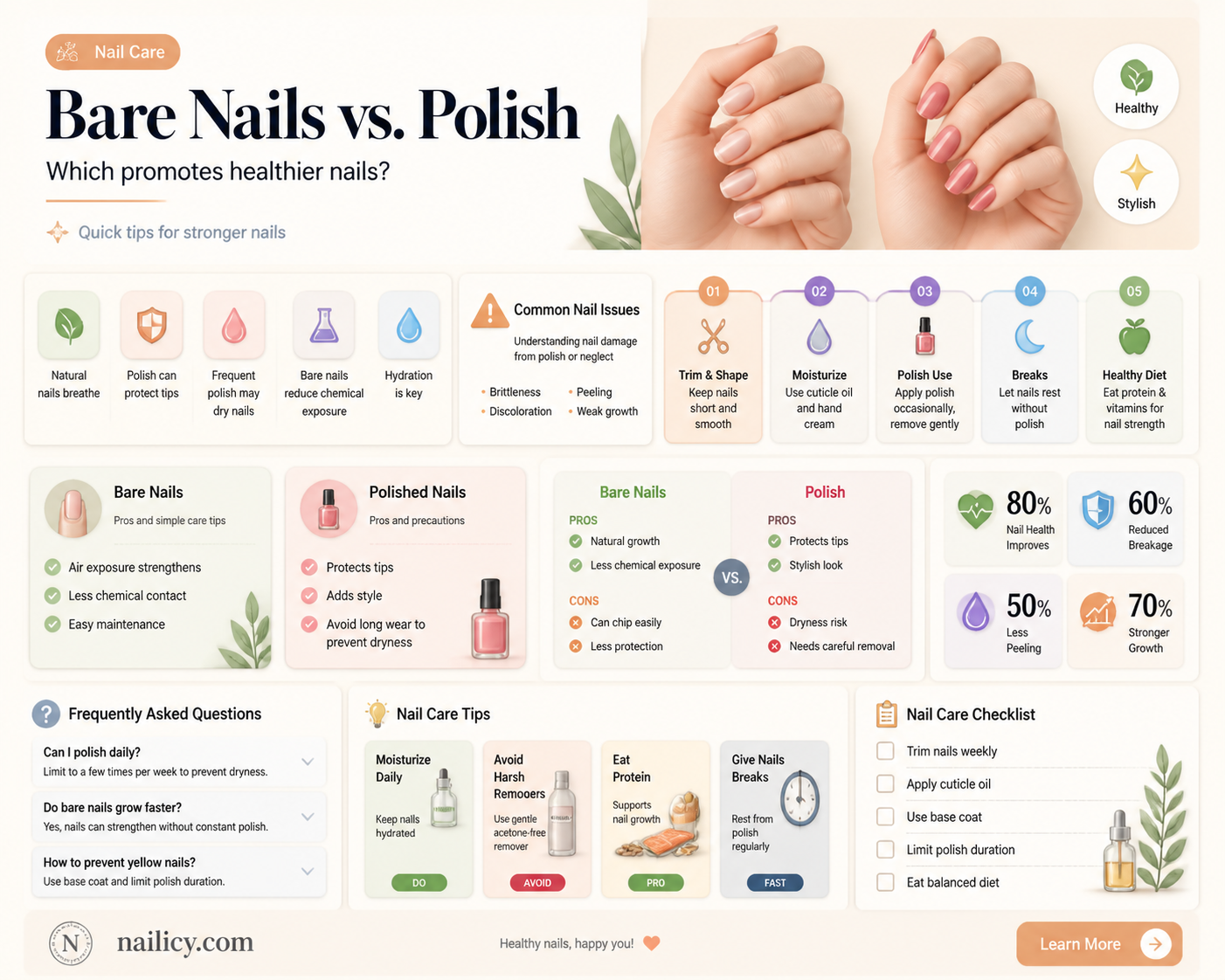 are bare nails healthier