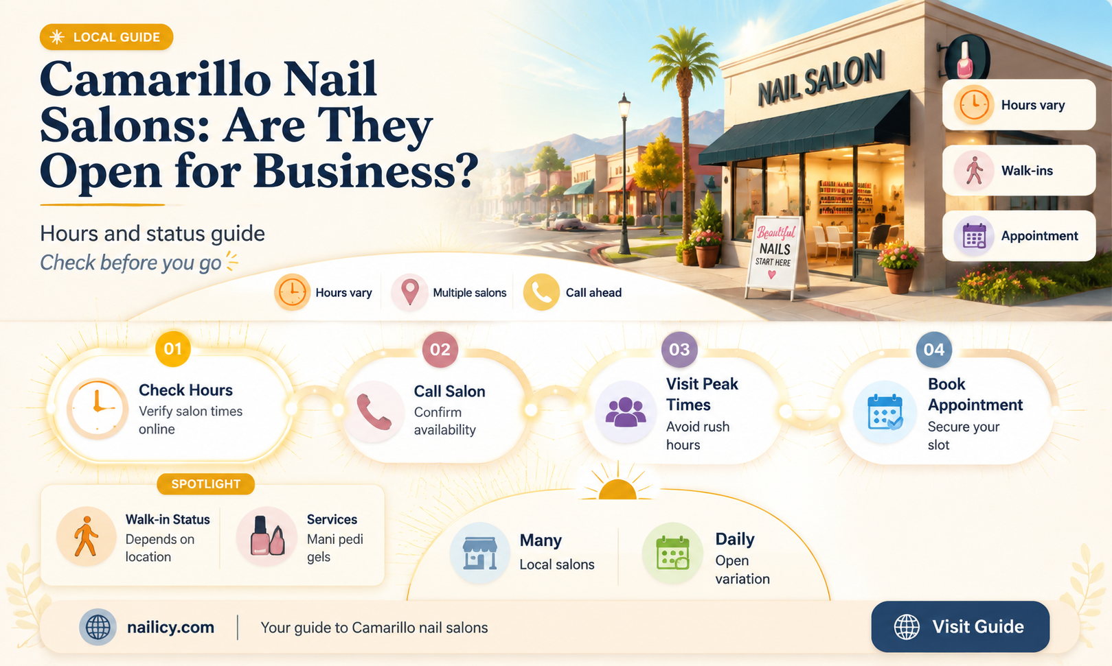 are nail salons open in camarillo