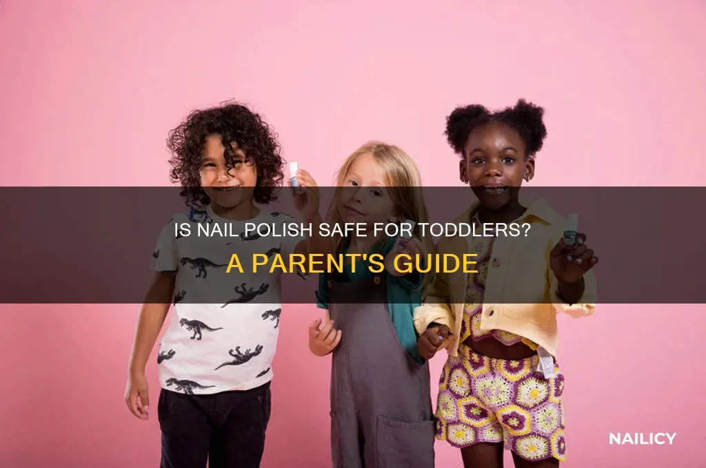 can a 4 year old wear nail polish