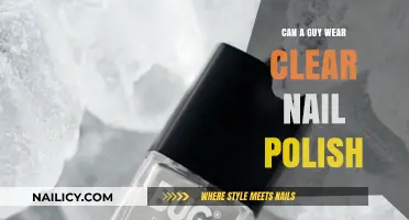 Can Guys Rock Clear Nail Polish? Breaking Gender Norms in Style