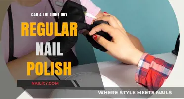 LED Light Hack: Can It Dry Regular Nail Polish Effectively?