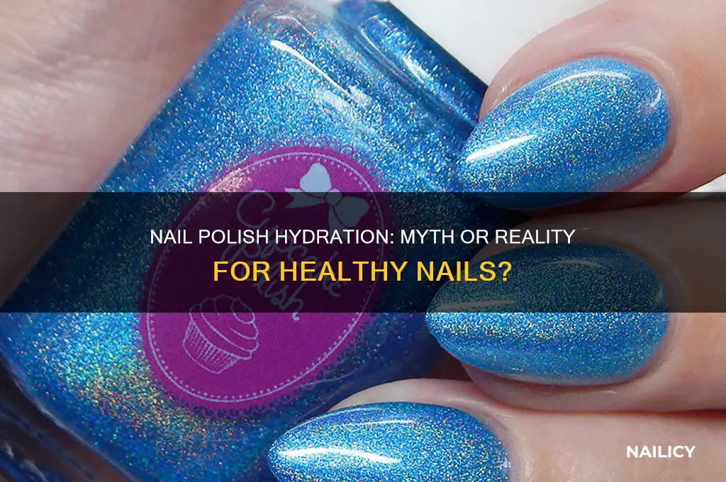 can a nail polish hydrate nails
